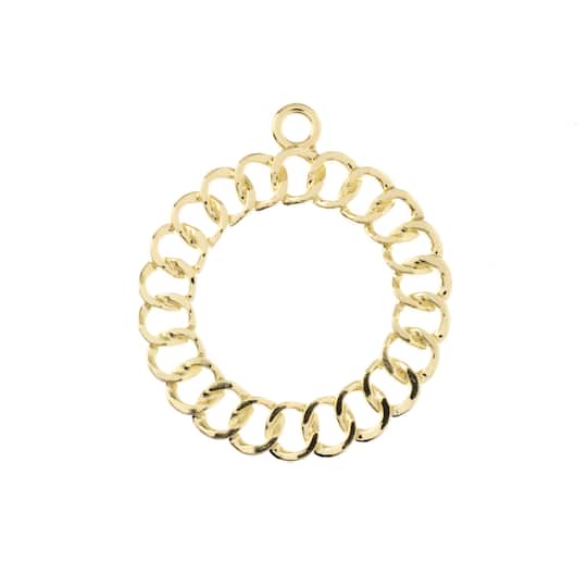 John Bead Beadwork Findings Gold Chain Pendant, 5ct.